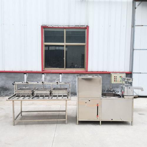 150型一磨两桶磨浆机全不锈钢材质可分控加热边磨边煮