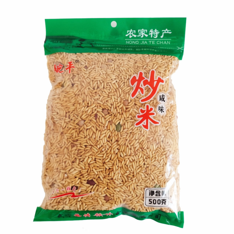 西海武宁炒米麦芽糖农家杂粮小吃