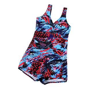 泳衣女2026新款成人绝美专业连体平角竞速大码胖mm微胖女孩泡温泉