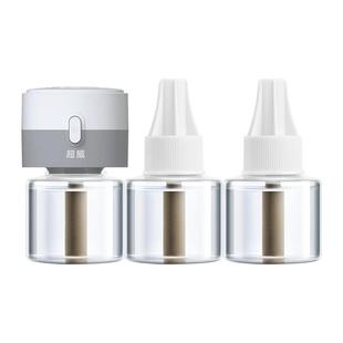超威电热蚊香液无香型家用插电式驱蚊器补充水灭蚊液蚊怕水非无毒