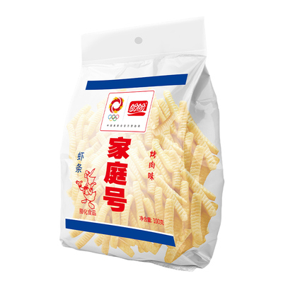 盼盼家庭号虾条薯片番茄味
