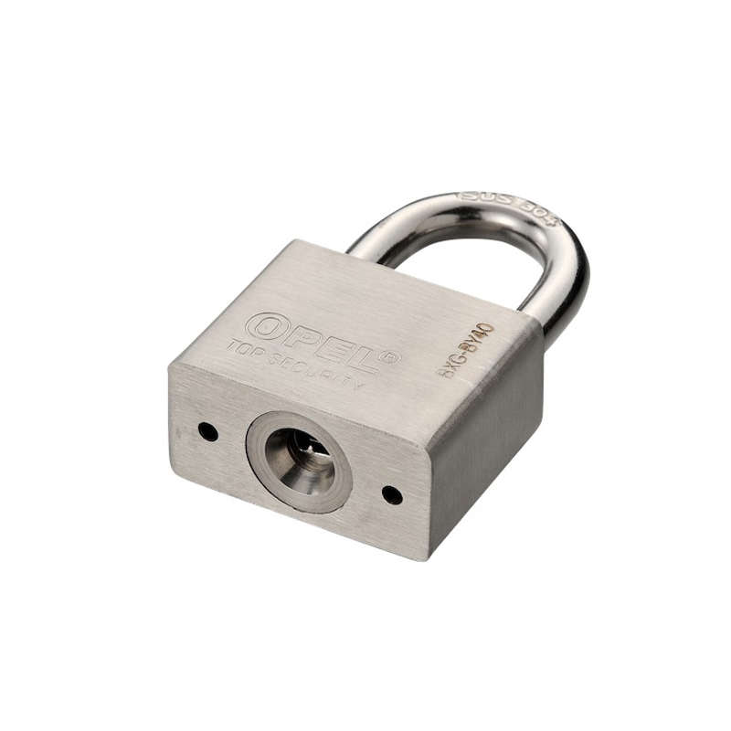 304不锈钢挂锁户外防水防锈防雨防盗锁家用大门锁长梁不锈钢锁头