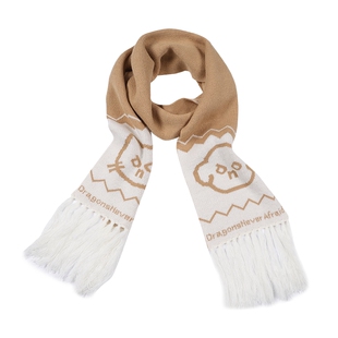 【DNA官方】针织围巾25年秋冬保暖围脖韩系氛围感流苏围脖女