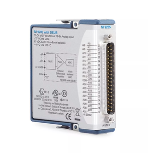 NI 9205 美国NI全新原装正品C系列电压输入模块DSUB接口包邮