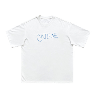 250g白色刺绣索罗娜短袖T恤圆领2026新款夏季男生宽松百搭休闲