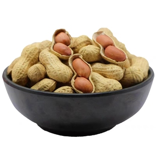 【2025新货】现炒原味铁锅炒花生带壳柴火炒花生零食下酒菜结婚
