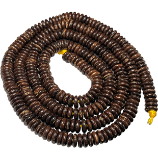 原色椰壳隔片 椰子垫片手串隔珠佛珠星月金刚菩提DIY配饰配件包邮