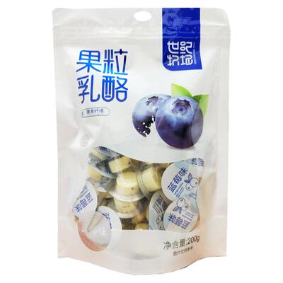 世纪牧场果粒乳酪200克