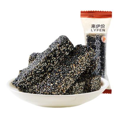 来伊份0糖黑芝麻酥500g无糖