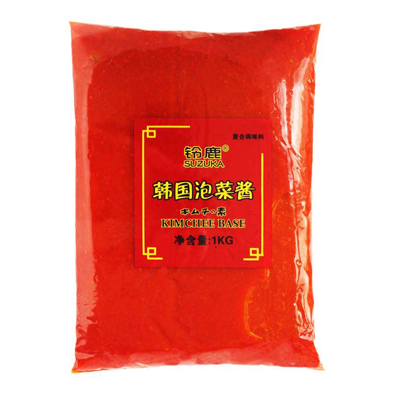 铃鹿1kg零脂韩国自制部队泡菜酱