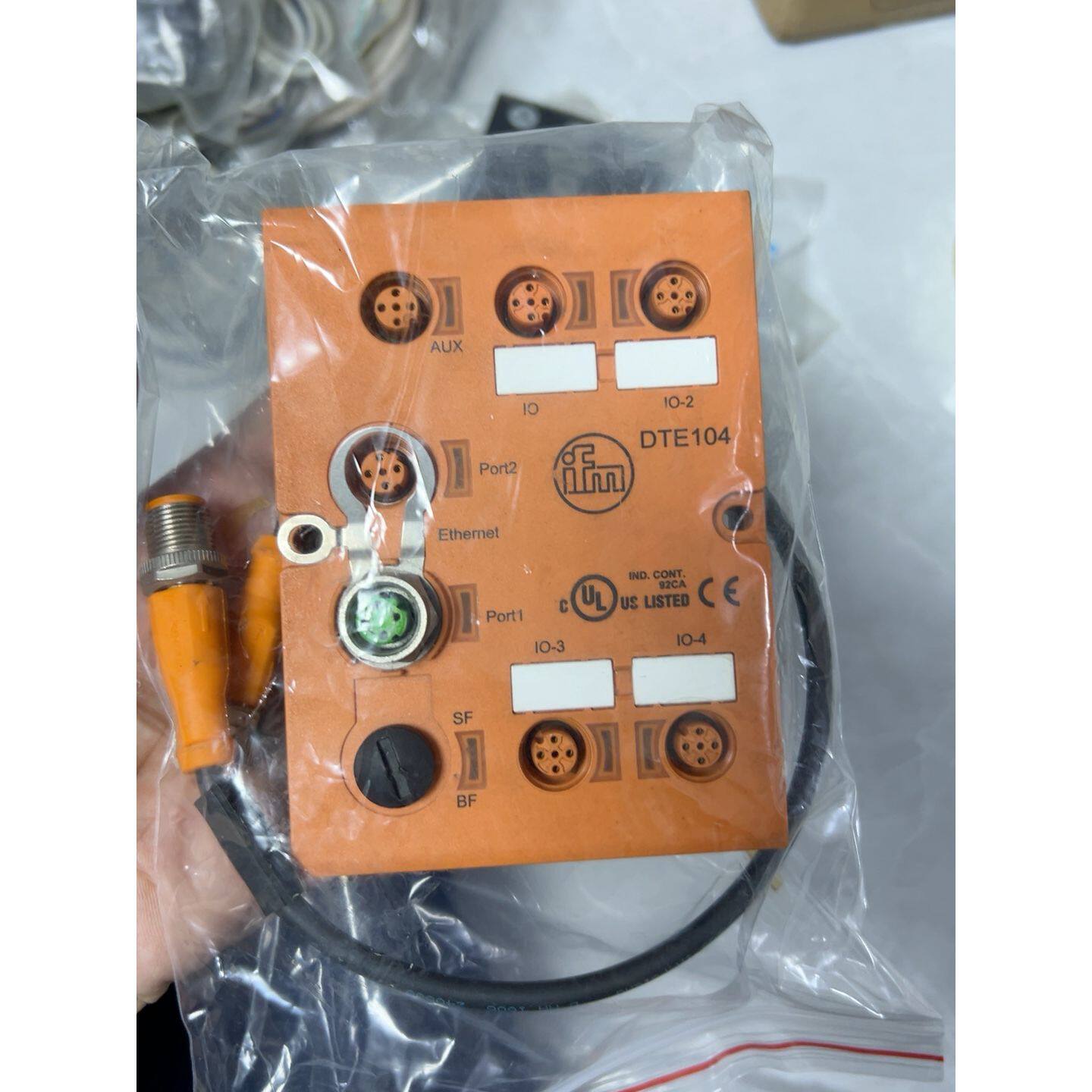 议价-易福门模块 DTE104,德国,带一根线。未使用,功