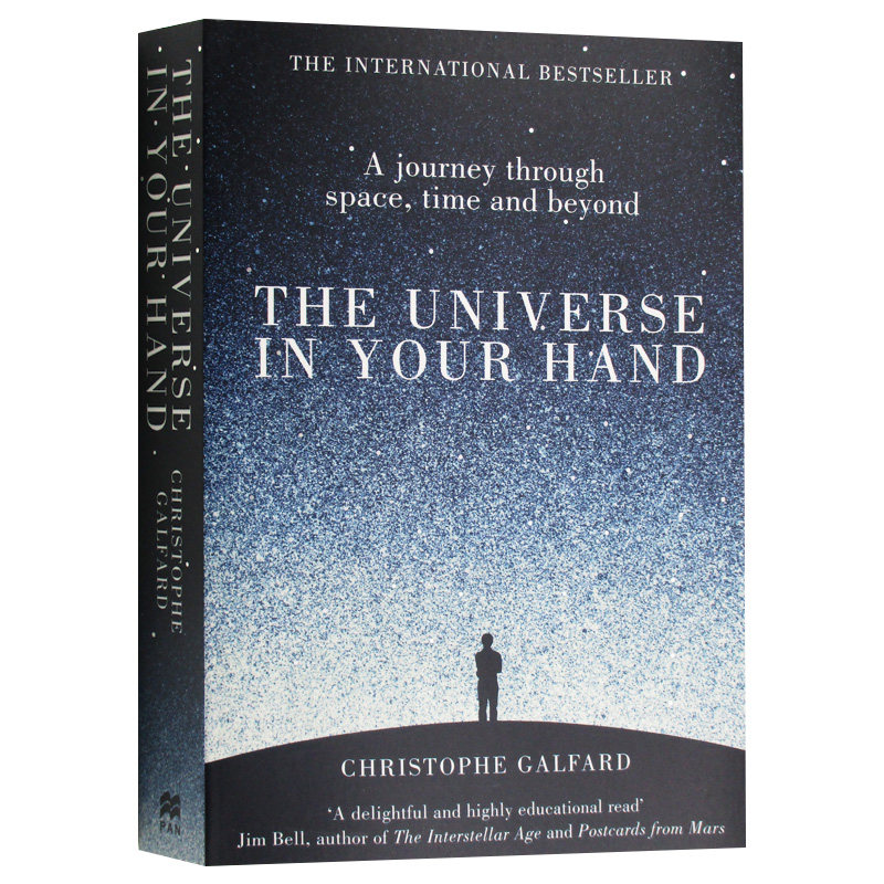 极简宇宙史 The Universe in Your Hand 英文原版 简单宇宙史 霍金 弟子 克里斯托弗 加尔法德 科普读物书籍 进口原版英语书