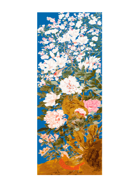 自油自画数字油画diy手绘