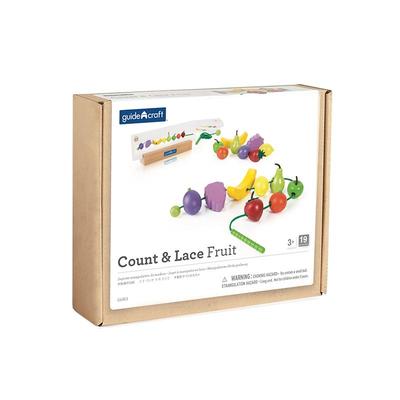 guidecraft儿童串珠3岁穿绳玩具
