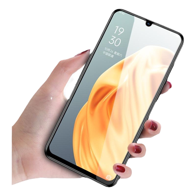 适用oppoa91钢化膜蓝光防爆