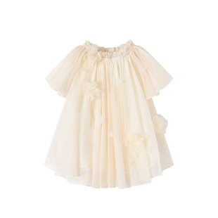 法式晨袍小个子结婚可爱甜妹穿搭新娘领证订婚生日礼服海边度假裙