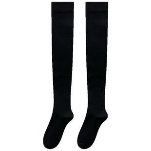 过膝袜女春秋款高筒过膝盖长袜护膝防滑黑色长筒jk强压大腿半截袜