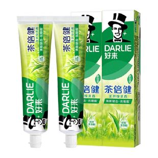 DARLIE好来(原黑人)牙膏茶倍健绿茶320g清新口气防蛀