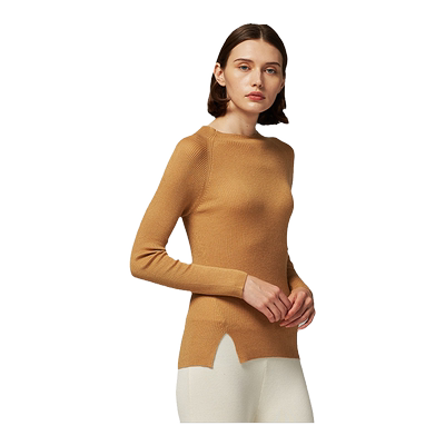 圣雪绒秋冬长袖修身打底衫羊绒衫