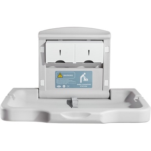 母婴室婴儿护理台公共第三卫生间宝宝多功能可折叠壁挂式换尿布床