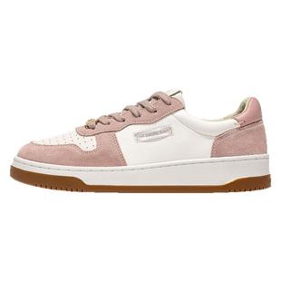 ept小白鞋粉白翻毛皮金标板鞋运动鞋低帮增高韩国男女官方授权