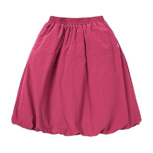 allblu幼岚【花苞裙】儿童短裙女童24秋冬新款防风亲肤肌理感半裙