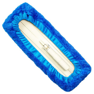 超厚吸水清洁布加厚双面珊瑚绒拖把套布大小通用松紧绳拖布替换布