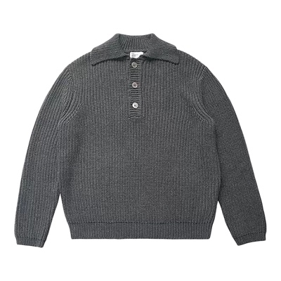 重磅32支纯棉纱线老钱风毛衣