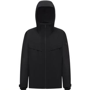 【鹅绒】波司登冬男都市轻机能休闲商务时尚连帽短款羽绒服