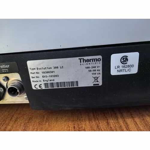 询价-Thermo赛默飞Evolution300紫外可见分光光度-可维修