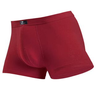 本命年男士内裤男纯棉酒红色平角裤衩马年红色短裤秋冬大码四角裤