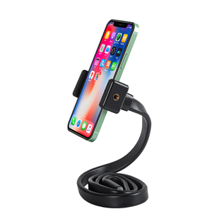 缠绕手机架支架软管捆绑跑步机架子多功能万能床头懒人夹床上户外固定器夹子悬挂可弯曲万向树上神器直播拍摄