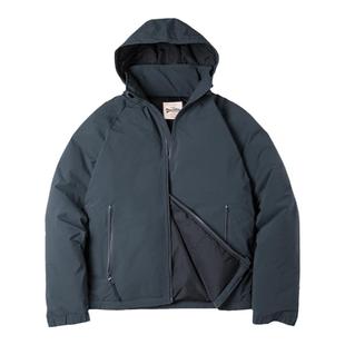 马登工装美式复古白鸭绒羽绒服防风保暖轻便连帽外套防寒服男冬季