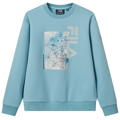 FILA斐乐男中大童套头卫衣