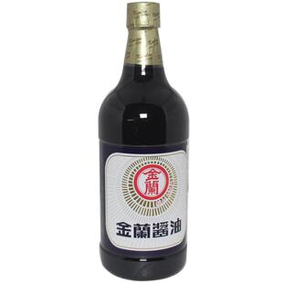 金兰酱油中国台湾省进口纯酿造酱油1L卤肉饭三杯鸡瓶装家用生抽