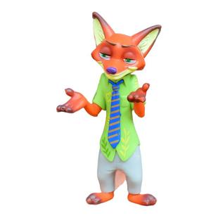 疯狂动物城朱迪狐尼克手办公仔兔子大象摆件人偶卡通儿童玩具礼物