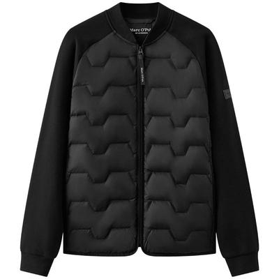 MarcO'Polo棒球领拼接羽绒服男