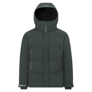 波司登新款冬季短款高端户外防风保暖连帽面包服高蓬鹅绒羽绒服男