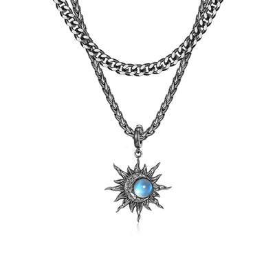 sinceyou月光石追光者项链纯银