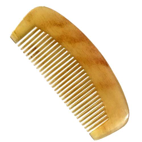 天然羊角梳随身便携小号迷你儿童牛角按摩梳子家用包包梳男女通用