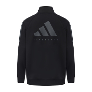 Adidas/阿迪达斯运动夹克外套秋季男款休闲透气薄款logo立领