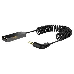 AUX车载蓝牙3.5mm音频接收器5.3蓝牙适配器随车启动手机免提通话