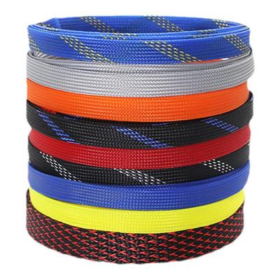 三织加密PET编织网阻燃尼龙网管