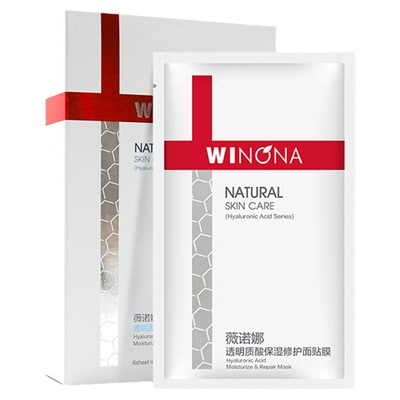 薇诺娜透明质酸保湿面贴膜6片