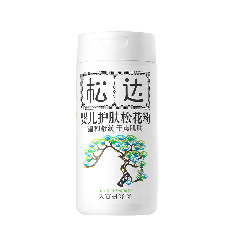 松达松花粉新生儿舒缓爽身粉