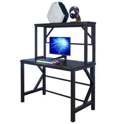 新鸭嘴书架电脑桌学生桌电竞桌