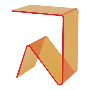 亚克力边几沙发小茶桌简约现代角几客厅家用透明创意床头柜置物架