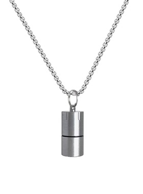 打火机项链男潮挂脖嘻哈情侣吊坠小众设计感毛衣链简约链子配饰女