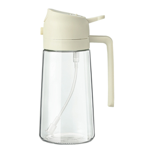 雾化喷油壶不挂油食品级厨房家用喷油罐酱油醋调料瓶玻璃油罐防漏