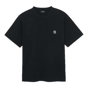 MLB官方 男女情侣潮流纯色短袖休闲宽松百搭T恤25夏季新款TSB61